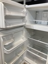 Frigidaire Used Refrigerator Top and Bottom 30x65 1/2” (White) 