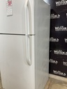 Frigidaire Used Refrigerator Top and Bottom 30x65 1/2” (White) 