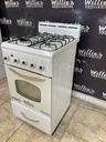 Willie’s Used Natural Gas Stove 19 1/2” (White) 