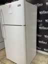 Frigidaire Used Refrigerator Top and Bottom 30x65 1/2” (White) 