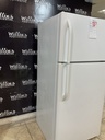 Frigidaire Used Refrigerator Top and Bottom 30x65 1/2” (White) 