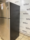 Ge Used Refrigerator Top and Bottom 30x66 1/2” (Stainless Steel) 