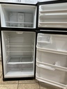 Frigidaire Used Refrigerator Top and Bottom 30x65 1/2” (Black) 