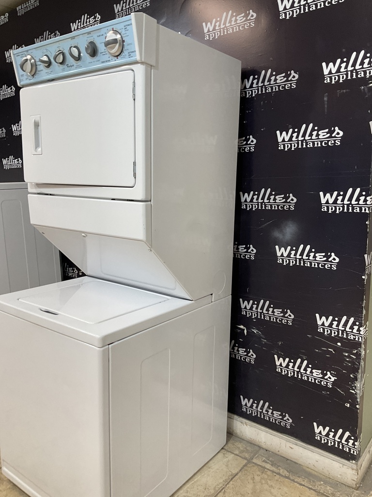 Whirlpool Used Natural Gas Unit Stackable 27x72 1/2” (White) 