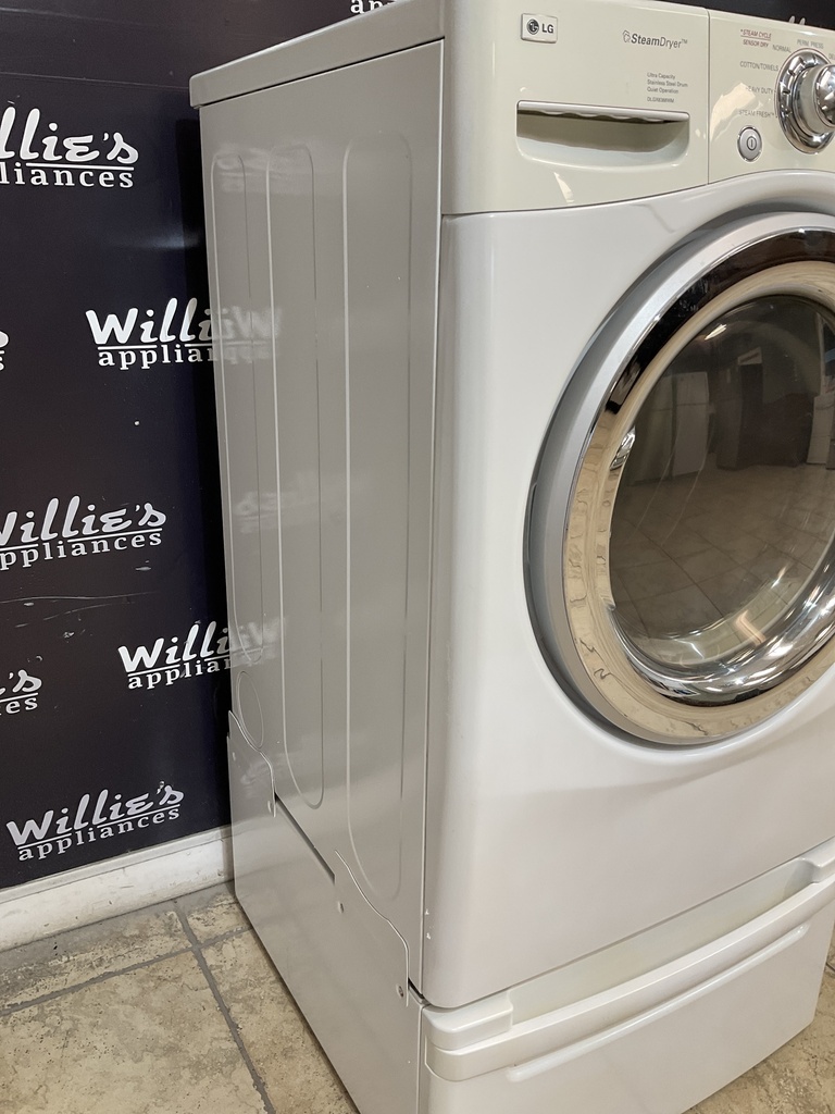Lg Used Natural Gas Dryer 27inches (White) 