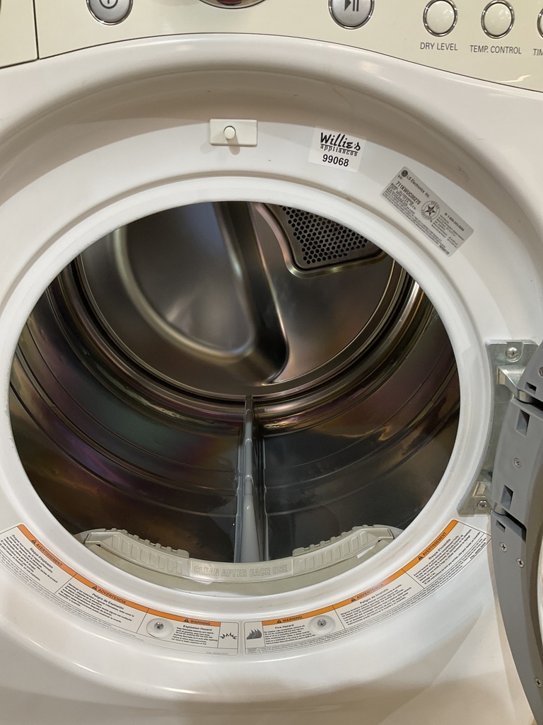 Lg Used Natural Gas Dryer 27inches (White) 