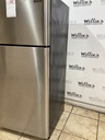 Frigidaire Used Refrigerator Top and Bottom 30x65 1/2” (Stainless Steel)