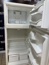 Frigidaire Used Refrigerator Top and Bottom 28x64 1/2” (Bisque) 