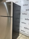 Frigidaire Used Refrigerator Top and Bottom 30x65 1/2” (Stainless Steel) 