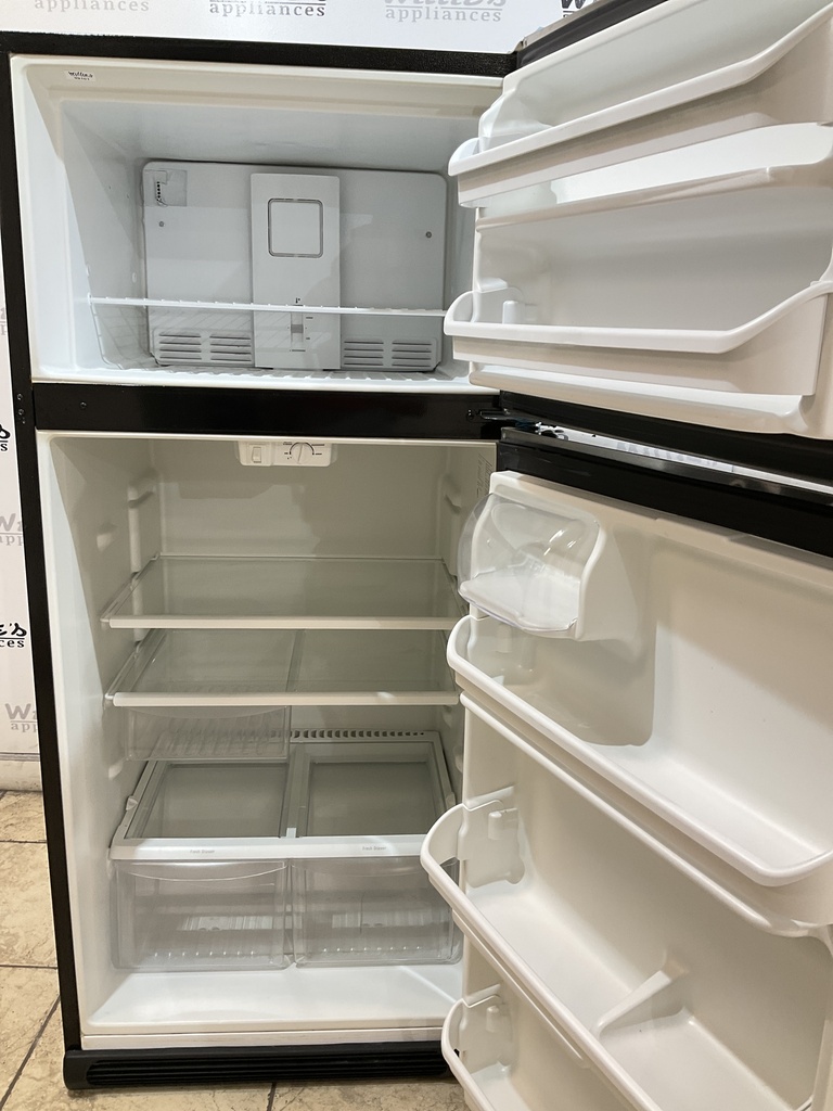 Frigidaire Used Refrigerator Top and Bottom 30x65 1/2” (Stainless Steel) 