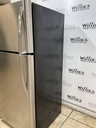 Frigidaire Used Refrigerator Top and Bottom 30x65 1/2” (Stainless Steel) 