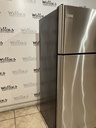 Frigidaire Used Refrigerator Top and Bottom 30x65 1/2” (Stainless Steel) 