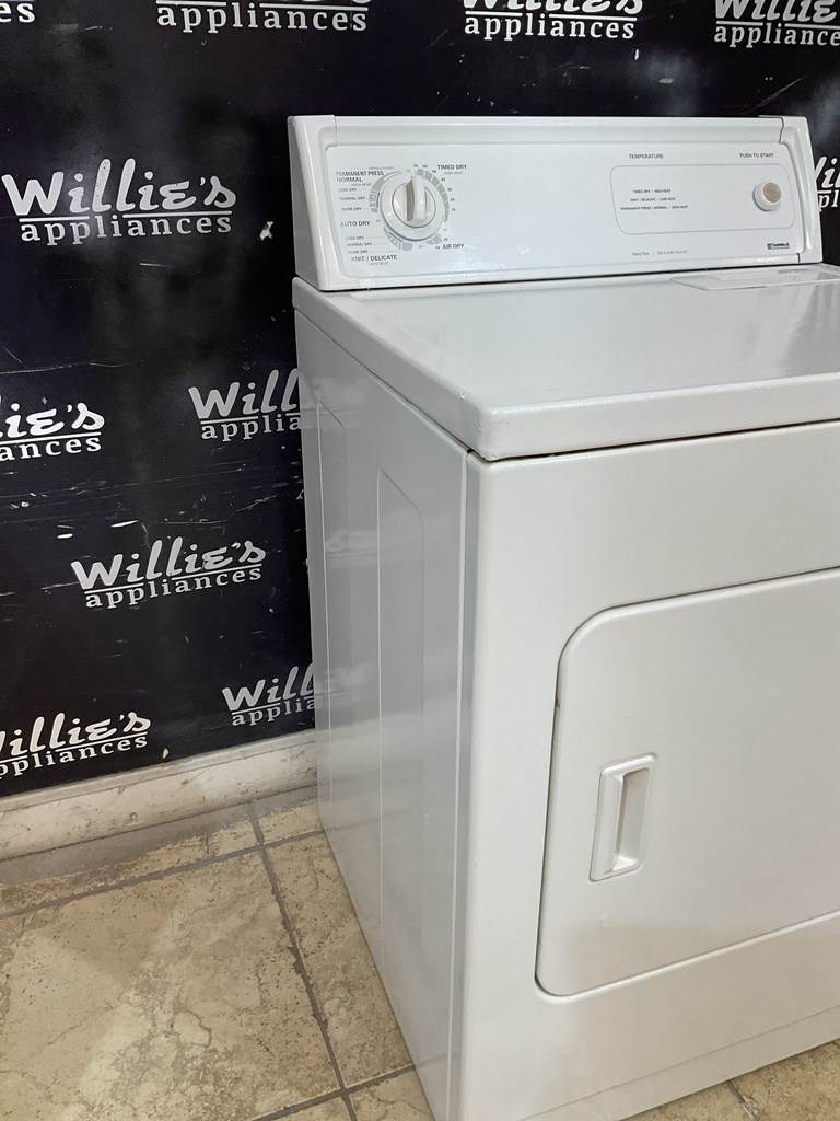 Kenmore Used Electric Dryer 220volts (30 AMP) 29inches {3 prong} (White) 