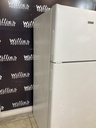 Hotpoint Used Refrigerator Top and Bottom 28x61 (White) 