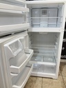 Hotpoint Used Refrigerator Top and Bottom 28x61 (White) 