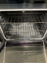 Whirlpool Used Electric Stove 220volts (40/50 AMP) 30inches {no cord} (Stainless Steel) 