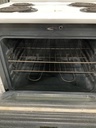 Frigidaire Used Electric Stove 220volts (40/50 AMP) 30inches {4 prong} (White/Black) 