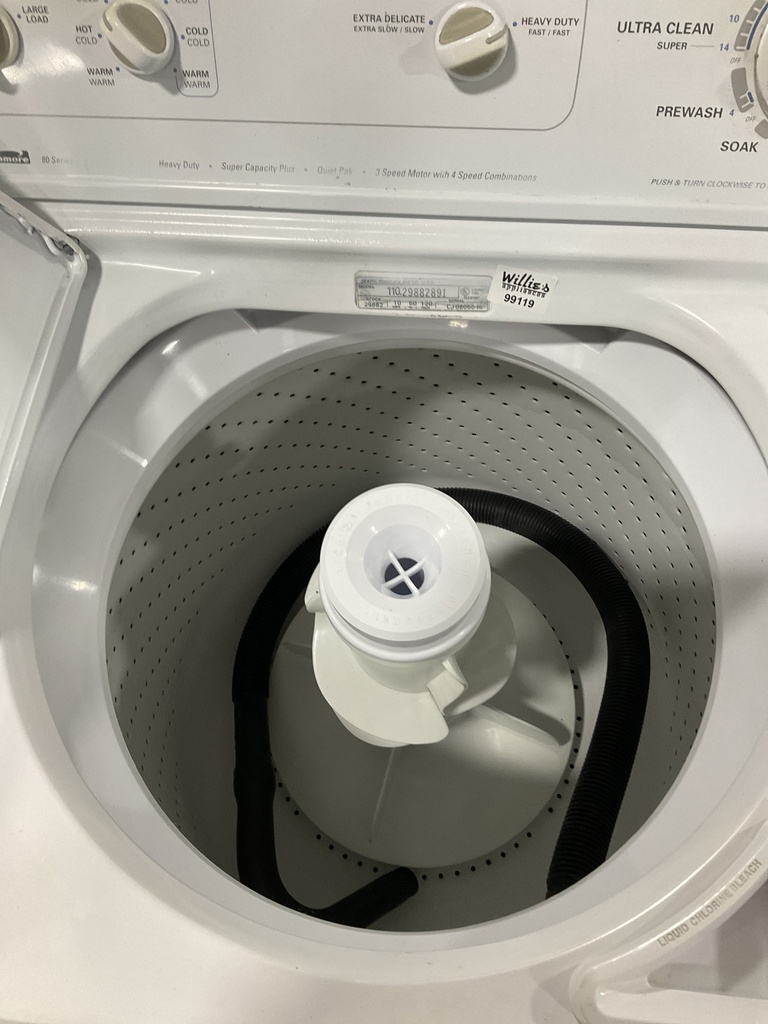 Kenmore Used Washer Top-load 27inches (White) 