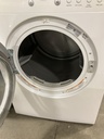 Lg Used Electric Dryer 220volts (30 AMP) 27inches {no cord} (White) 