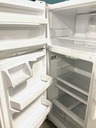 Ge Used Refrigerator Top and Bottom 28x64 1/2” (White) 