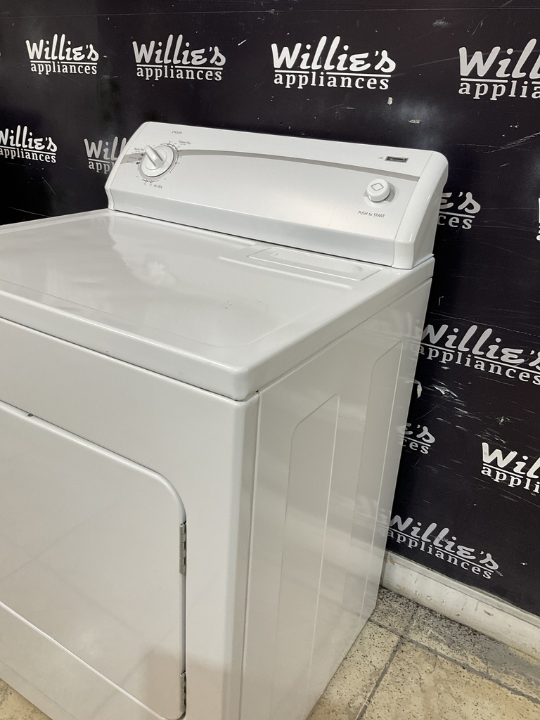 Kenmore Used Electric Dryer 220volts (30 AMP) 29inches (White) 