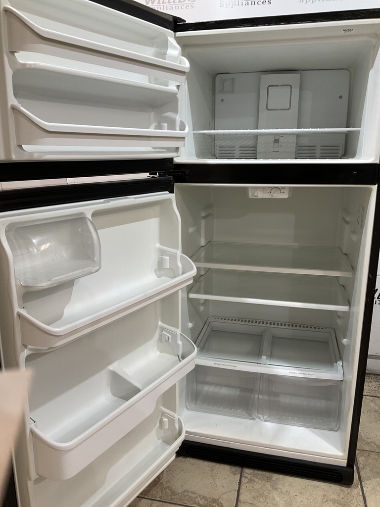 Frigidaire Used Refrigerator Top and Bottom 30x65 1/2” (Stainless Steel) 