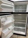 Frigidaire Used Refrigerator Top and Bottom 30x65 1/2” (Stainless Steel) 