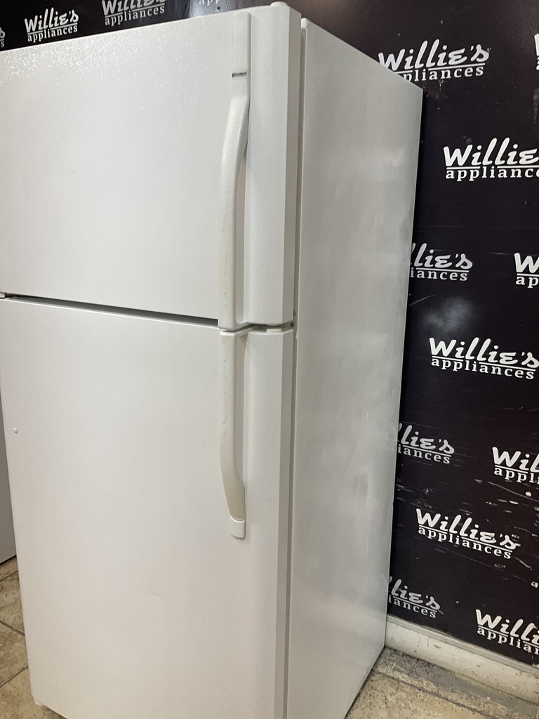 Kenmore Used Refrigerator Top and Bottom 30x65 1/2” (White) 