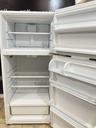 Whirlpool Used Refrigerator Top and Bottom 28x63 (White) 