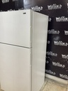Hotpoint Used Refrigerator Top and Bottom 28x61 1/2” (White) 
