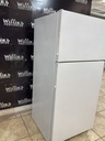 Hotpoint Used Refrigerator Top and Bottom 28x61 1/2” (White) 