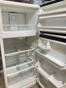 Frigidaire Used Refrigerator Top and Bottom 30x65 1/2” (White) 