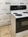 Frigidaire Used Electric Stove 220volts (40/50 AMP) 30inches {no cord} (White/Black) 