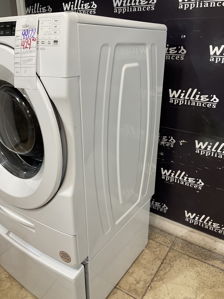 Whirlpool Used Washer Front-load 27inches (White) 