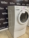 Whirlpool Used Washer Front- load 27inches (White) 