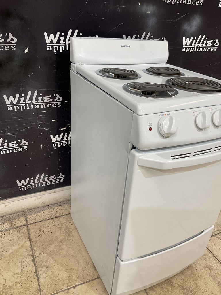 Hotpoint Used Electric Stove 220volts (40/50 AMP) 20inches {3 prong} (White) 