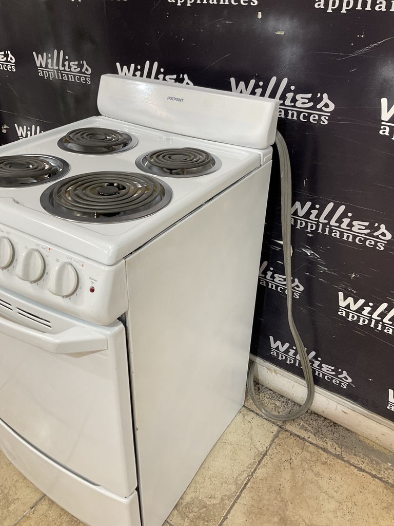 Hotpoint Used Electric Stove 220volts (40/50 AMP) 20inches {3 prong} (White) 
