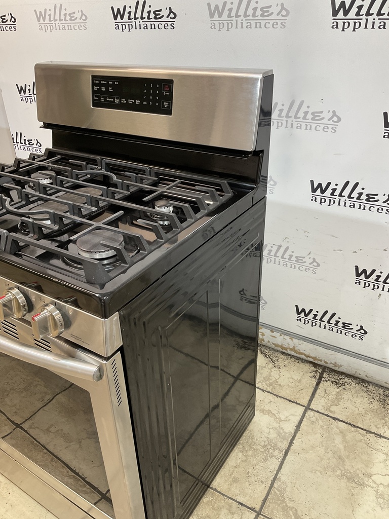 Samsung Used Natural Gas Stove 30inches (Stainless Steel)