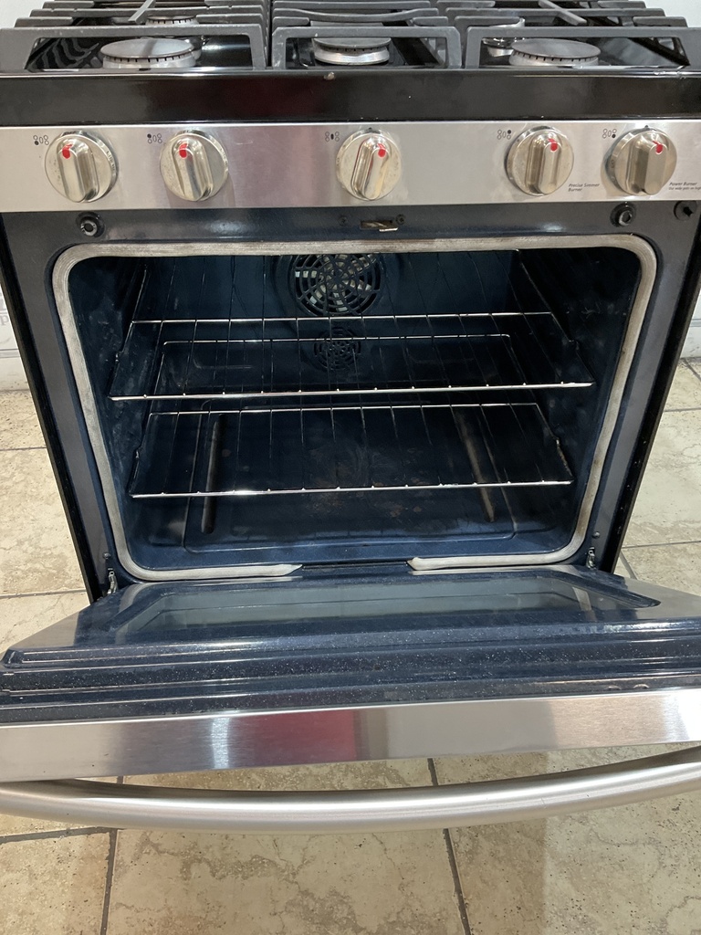 Samsung Used Natural Gas Stove 30inches (Stainless Steel)