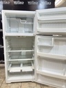 Ge Used Refrigerator Top and Bottom 28x64 1/2” (White) 