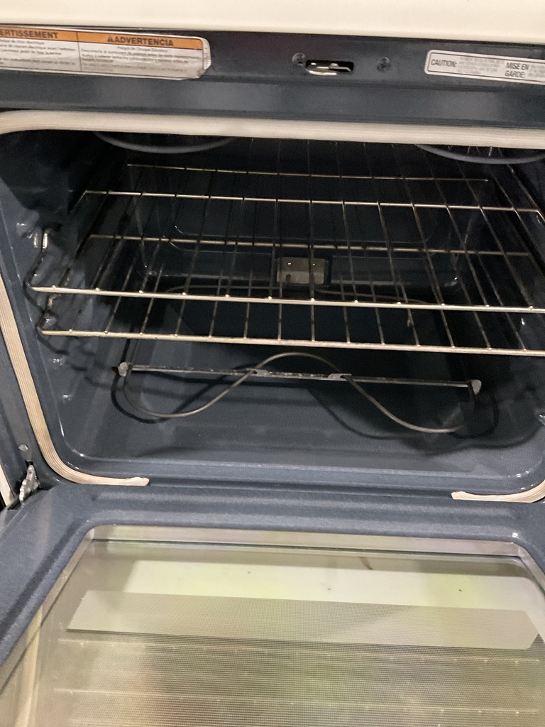 Whirlpool Used Electric Stove 220volts (40/50 AMP) 30inches {3 prong} (Bisque) 