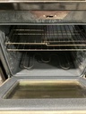 Ge Used Electric Stove 220volts (40/50 AMP) 30inches {3 prong} (Stainless Steel) 