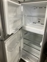 Whirlpool Used Refrigerator Top and Bottom 24x61 1/2” (Stainless Steel) 