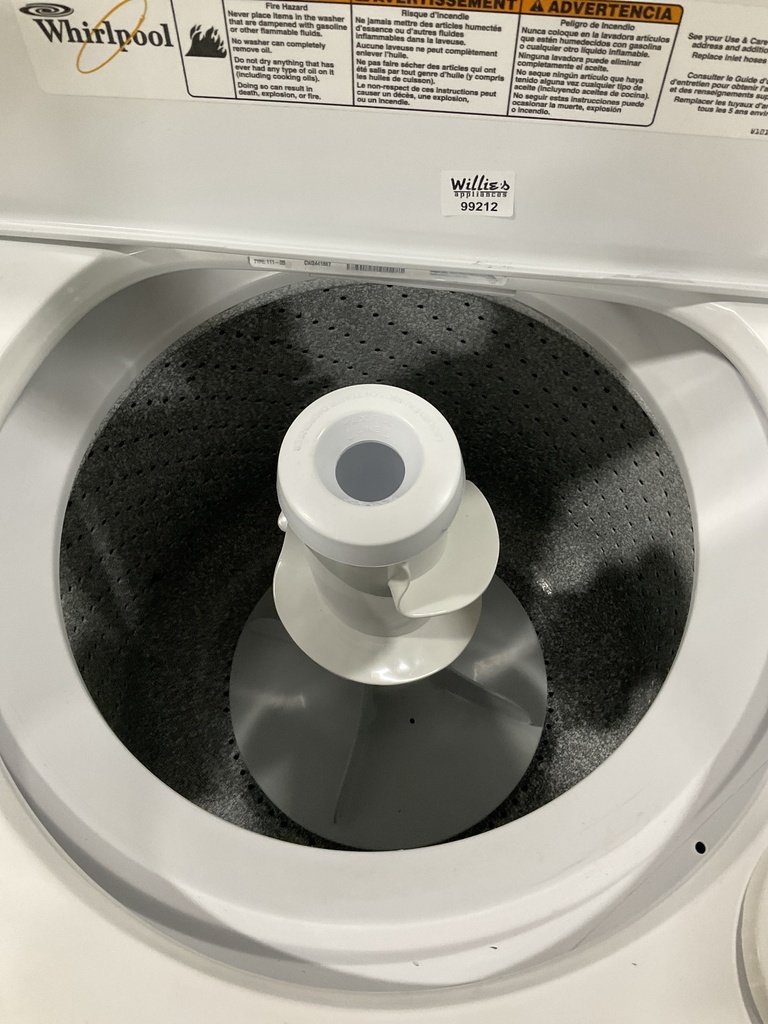 Whirlpool Used Washer Top-load 27inches (White) 