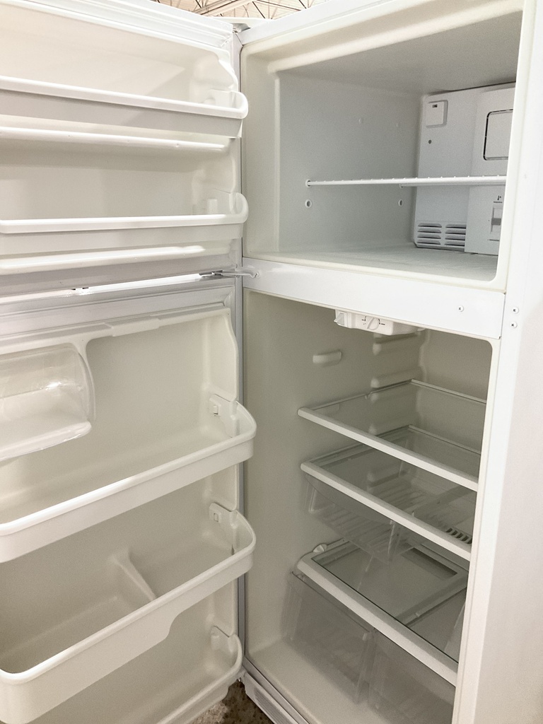Frigidaire Used Refrigerator Top and Bottom 28x64 1/2” (White) 
