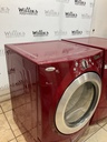 Whirlpool Used Electric Set Washer/Dryer 27inches {3 prong} (Red) 
