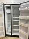 Ge Used Refrigerator Side by side 34x66 1/2” (Black);