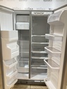 Whirlpool Used Refrigerator Side by Side 36x68 1/2” (Stainless Steel) 