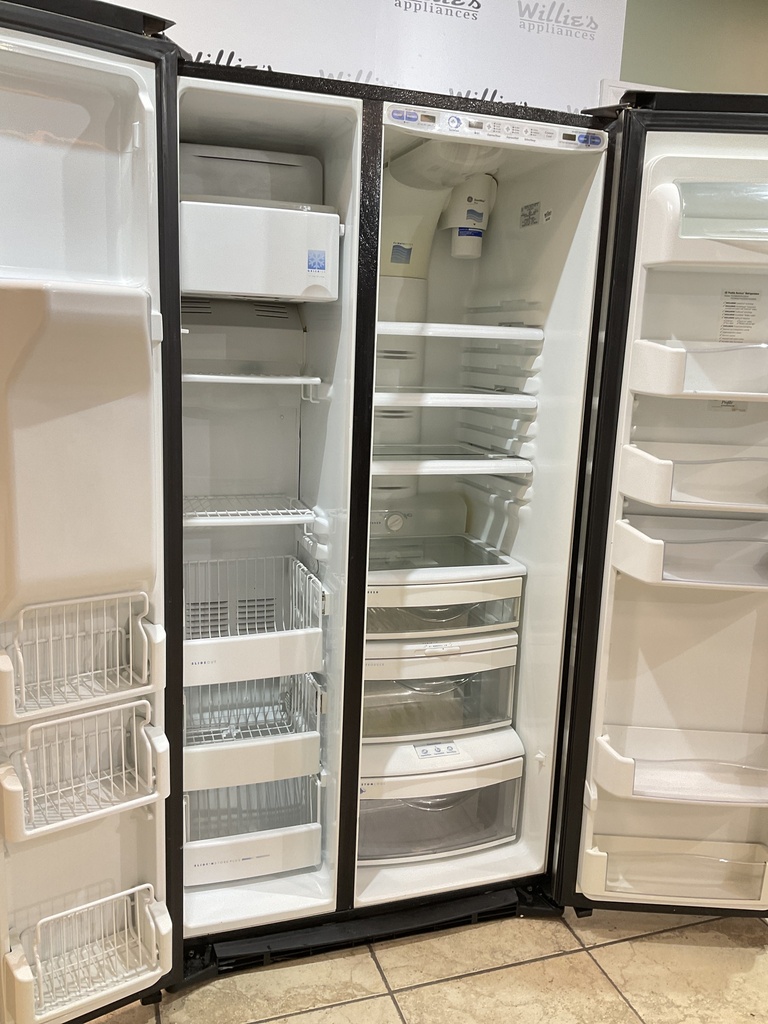 Ge Used Refrigerator Side by Side Counter Depth 36x70 (Stainless Steel)