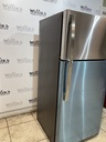 Ge Used Refrigerator Top and Bottom 28x64 (Stainless Steel) 
